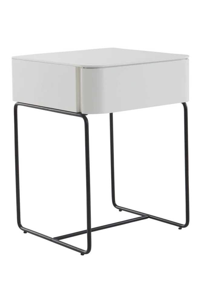 ALMEDAL Nattbord – Hvit m v:4273556 ALMEDAL Nattbord – Hvit m v:4273556