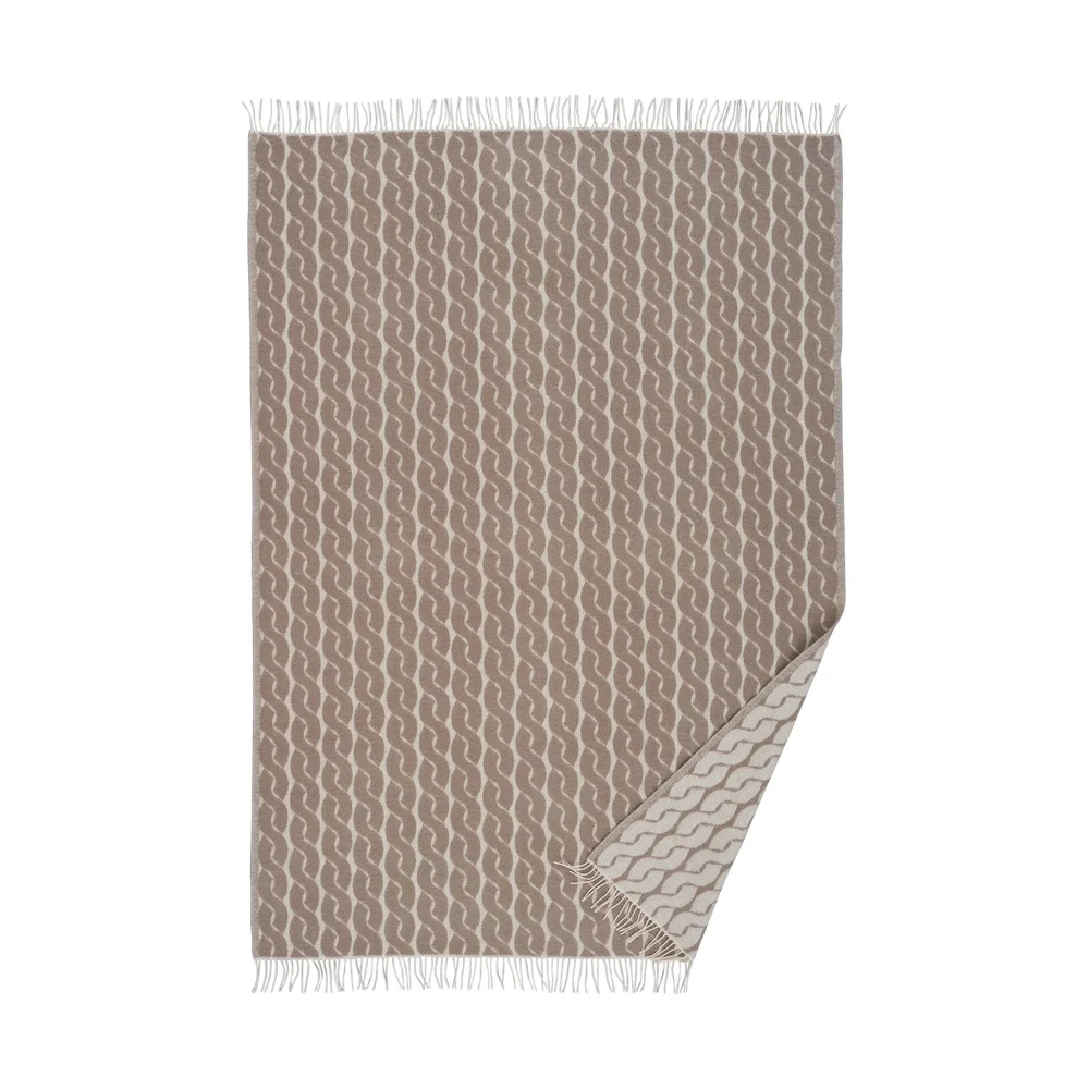 Knit ullpledd 130×200 cm v:9466555
