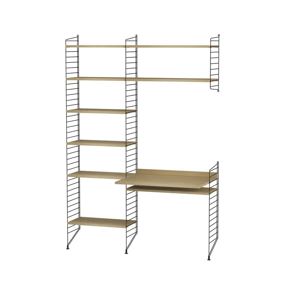 String kontor eik & sort - Kombinasjon G" v:2739806