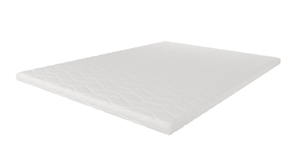 HVILA Memory overmadrass med trykkavlastende memoryskum 120x200 cm – 7 cm myk/medium, vaskbart trekk v:1488899