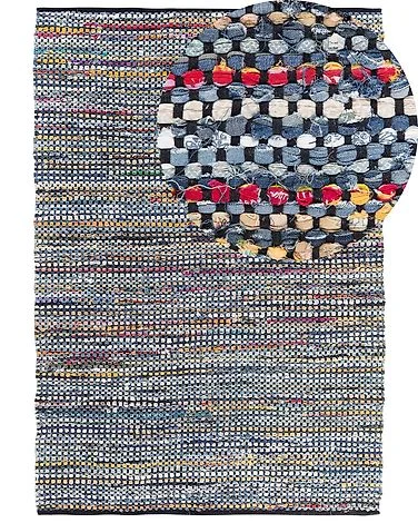 Teppe ALANYA Flerfarget 160 x 230 cm Bomull v:4890776 Teppe ALANYA Flerfarget 160 x 230 cm Bomull v:4890776