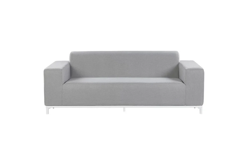3-sitssoffa Beliani Rovigo Grey||White v:5251995 3-sitssoffa Beliani Rovigo Grey||White v:5251995