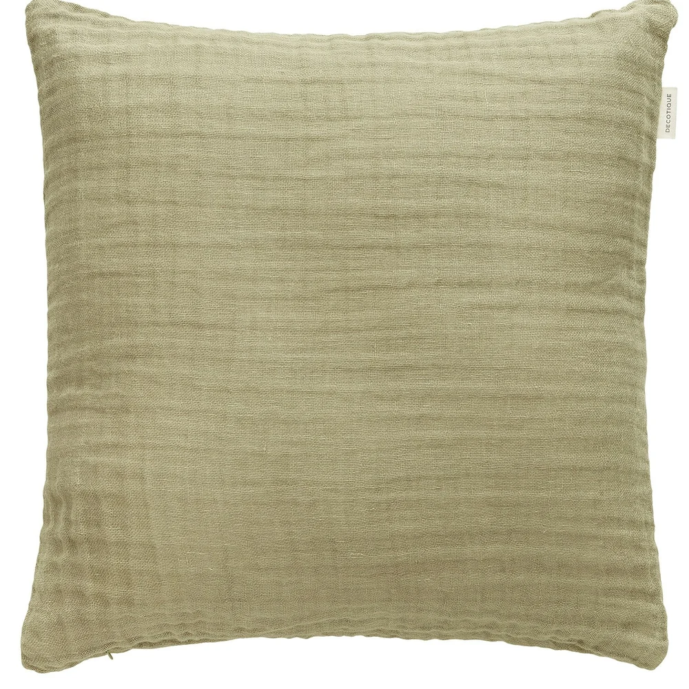 Crinkle Pute 50×50 cm, Grønn v:692579 Crinkle Pute 50×50 cm, Grønn v:692579