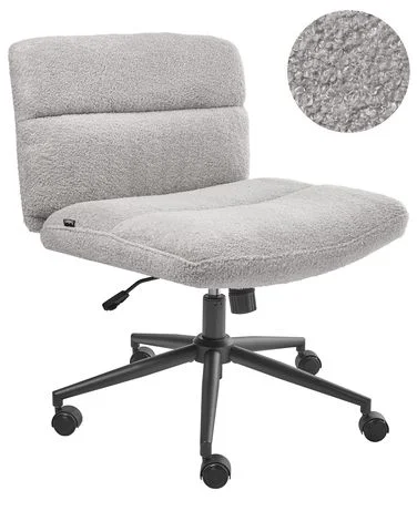 Kontorstol CATLIN Bouclé Lysegrå v:2755159 Kontorstol CATLIN Bouclé Lysegrå v:2755159