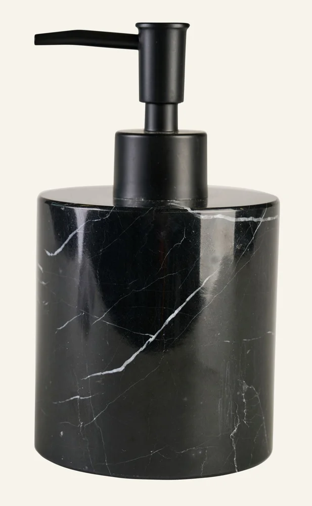 Såpedispenser svart – 8,5×8,5×15 cm v:879610