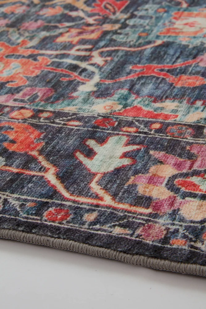 AMANI luggteppe – Blå – Tepper | m v:2760073