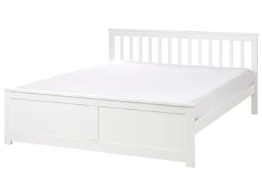 Seng Furutre OLENDON 160 x 200 cm Hvit v:8804927