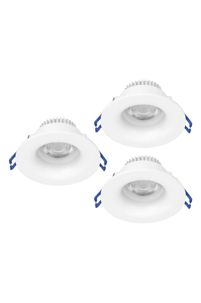 Innfelt lys Salabate 88 Mm Set Of 3 – Hvit – Belysning | m v:3516091 Innfelt lys Salabate 88 Mm Set Of 3 – Hvit – Belysning | m v:3516091