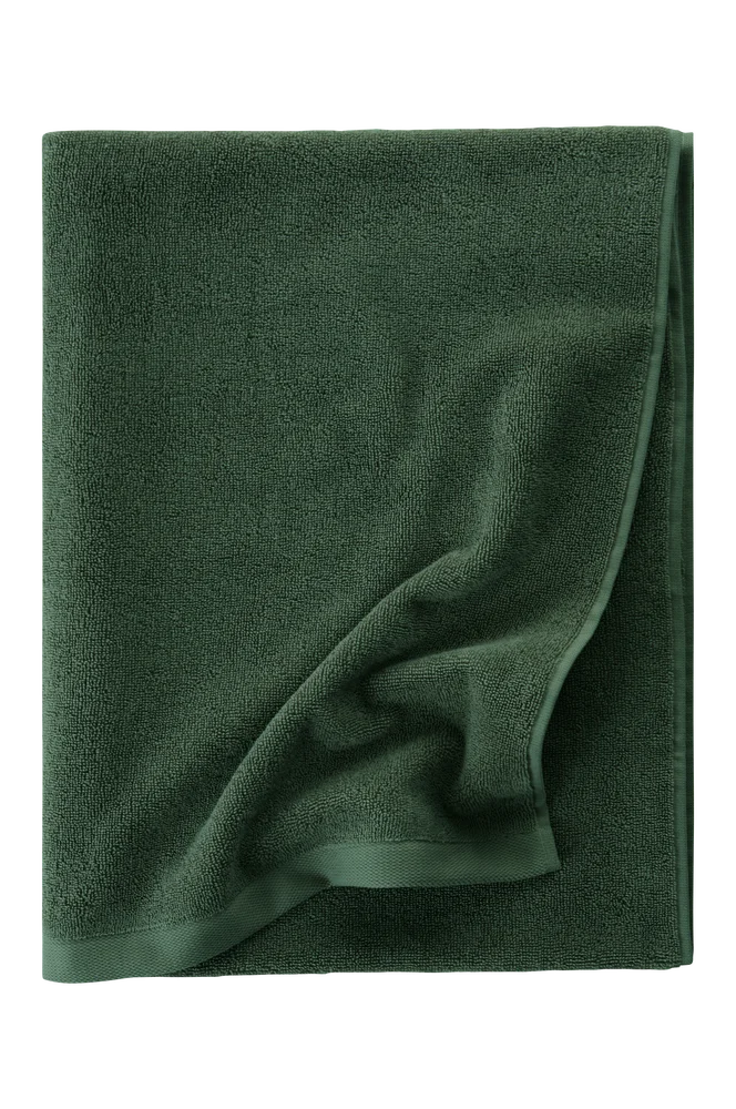 JOEY badehåndkle 70×140 cm – Grønn – Tekstiler | m v:1876345