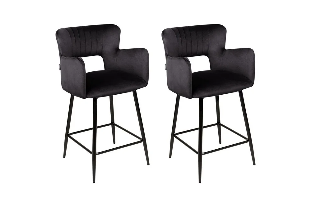 Barstol Beliani Sanilac set om 2 Blå-Svart Black VALUE_MISSING_18021 v:7077117 Barstol Beliani Sanilac set om 2 Blå-Svart Black VALUE_MISSING_18021 v:7077117