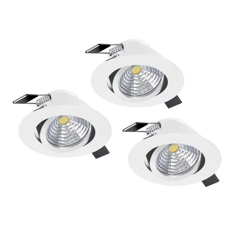 Innfelt lampe Saliceto Mobil Hvit 4000K Sett på 3 v:4702468 Innfelt lampe Saliceto Mobil Hvit 4000K Sett på 3 v:4702468