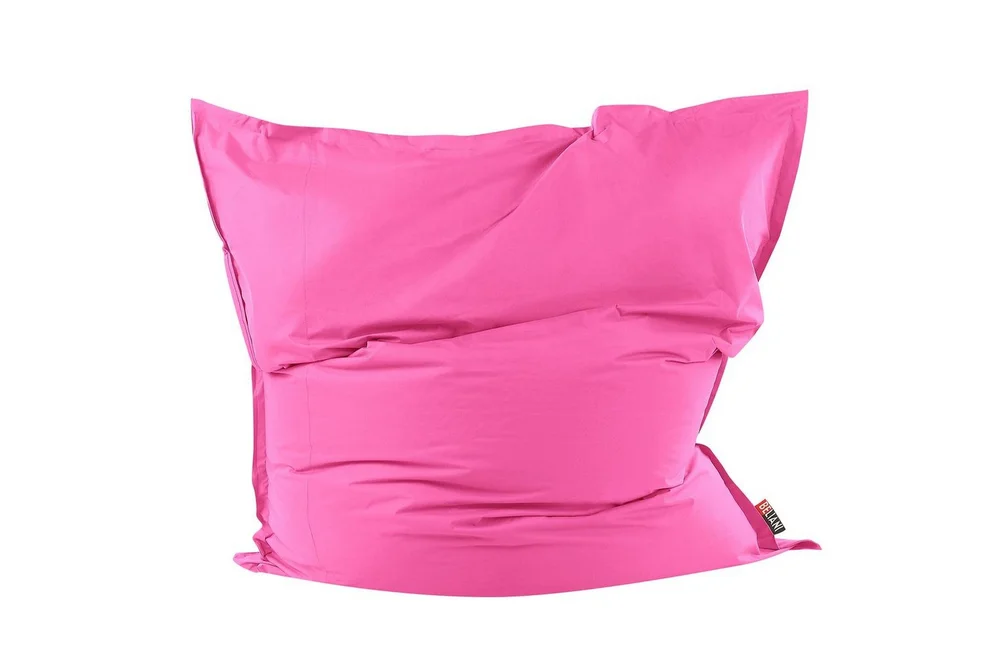 Sittsäck Beliani Fuzzy Blå, 180x230x20 cm Pink v:5028952