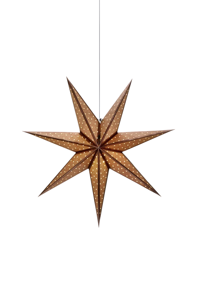 GLITTER Pendel Stjerne 45 cm – Bronse – Belysning | m v:3619057 GLITTER Pendel Stjerne 45 cm – Bronse – Belysning | m v:3619057