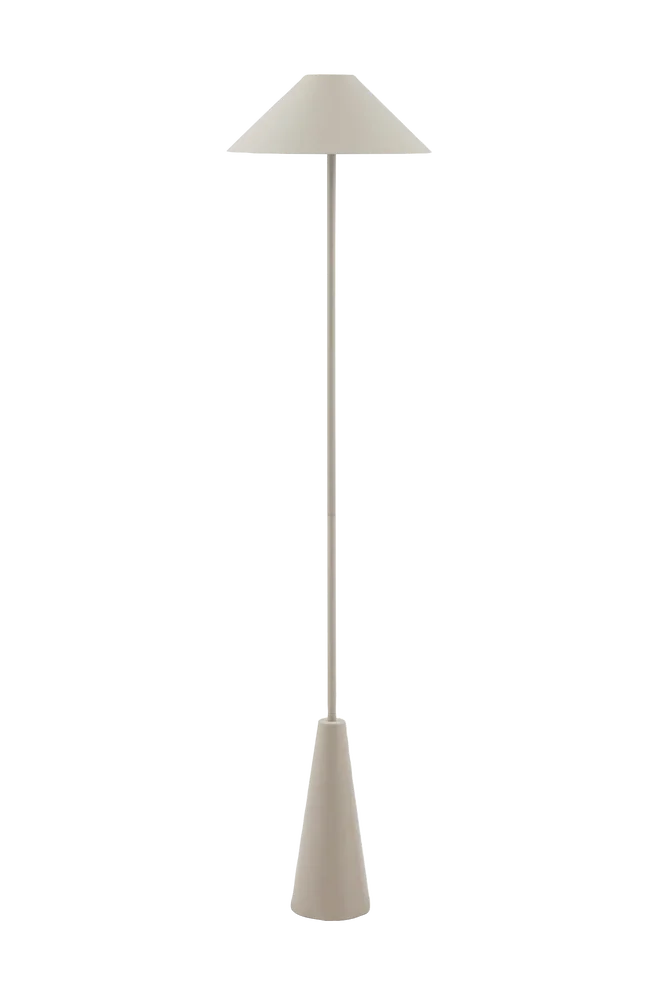 Bærbar gulvlampe Cannes IP54 - Beige - Belysning | m v:5574652