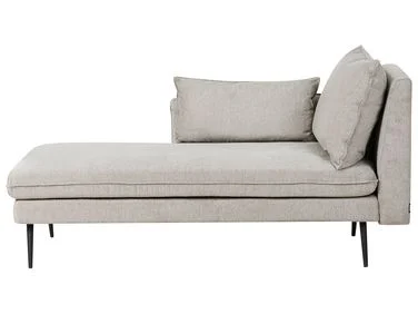 Høyrevendt sjeselong YERRES Grå v:2943970 Høyrevendt sjeselong YERRES Grå v:2943970