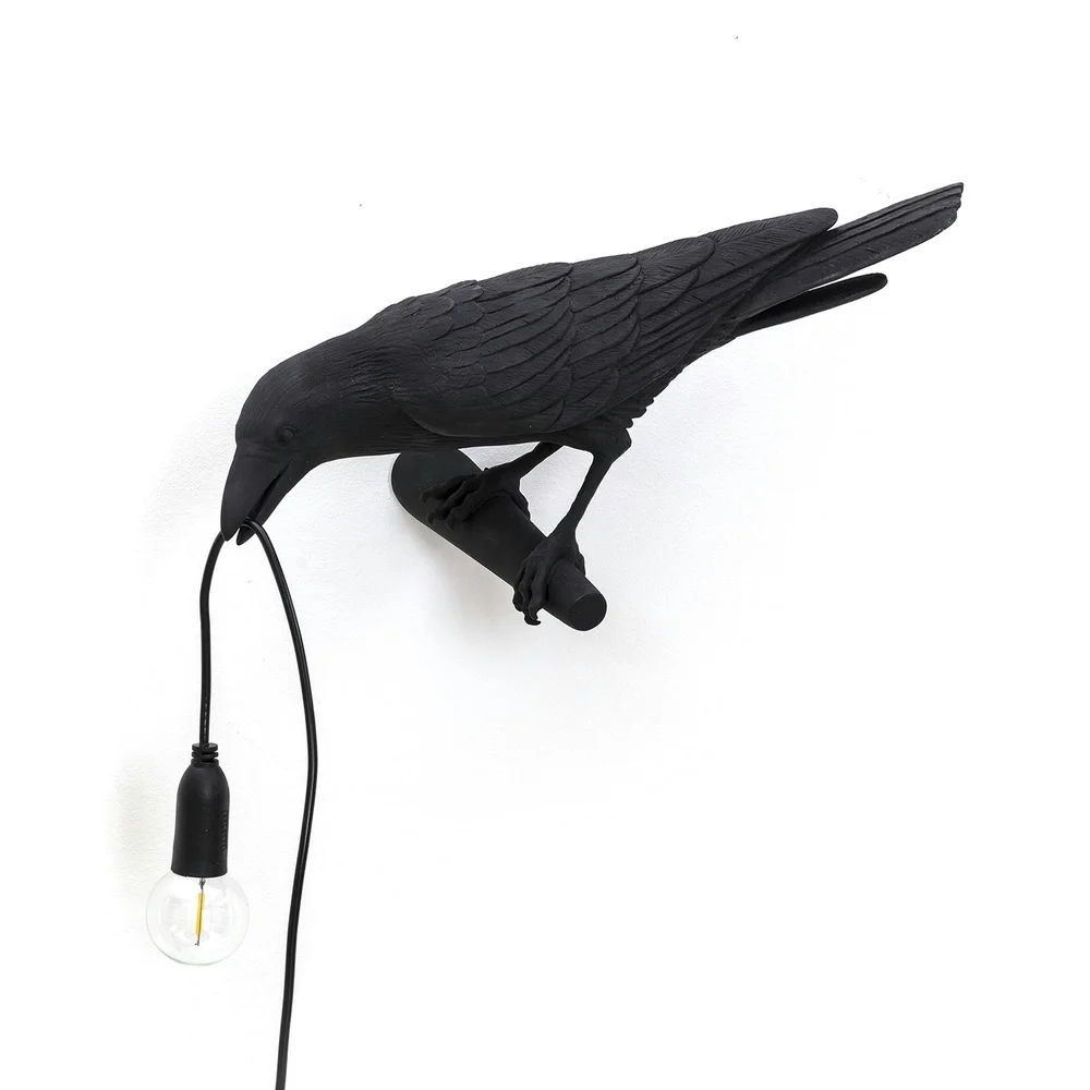Bird Lamp Looking, Sort v:4803072