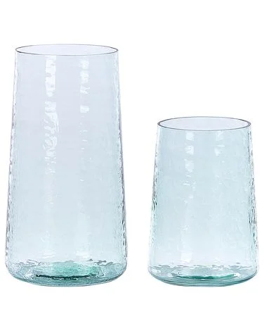 Dekorativ vase KULCHE 25/17 cm Glass Gjennomsiktig v:9862958 Dekorativ vase KULCHE 25/17 cm Glass Gjennomsiktig v:9862958