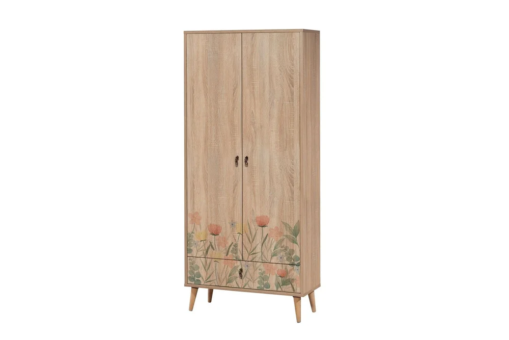 Bertoaria Garderobe 80×190 cm Brun v:1512636