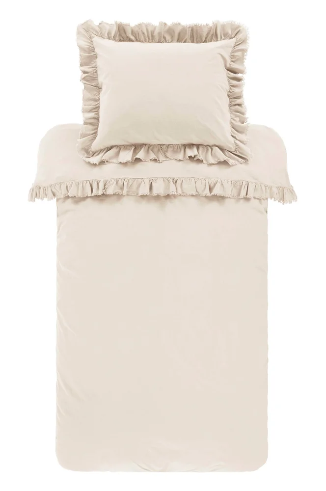 JINN sengesett enkeltseng - Beige - Tekstiler | m v:1635046