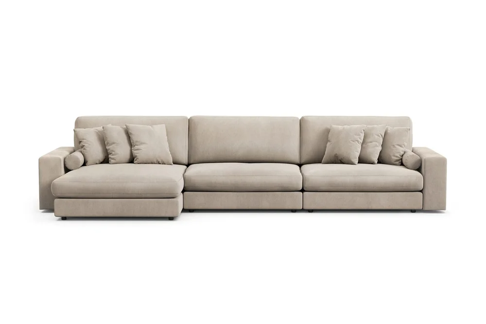 Adelsö by Gynning 6-seter Vendbar L-formet Dyp Divansofa i Manchester v:9025301