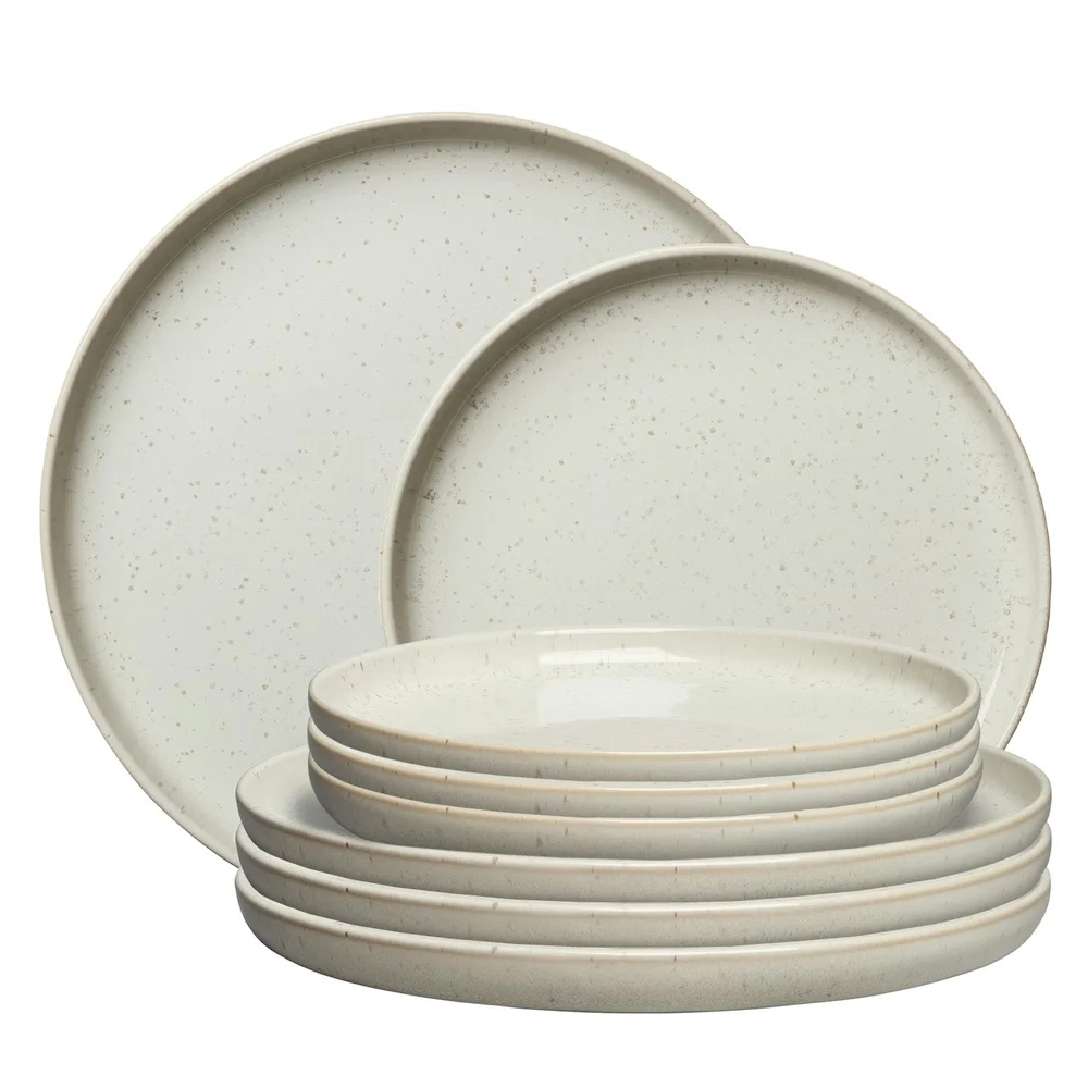 BON Startsett Tallerkener 8-pk, Steam v:8907993