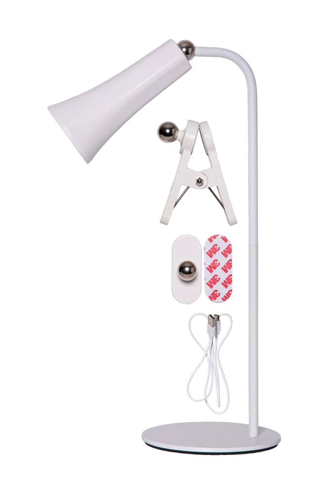 Funksjonell bordlampe - Hvit - Belysning | m v:7149243