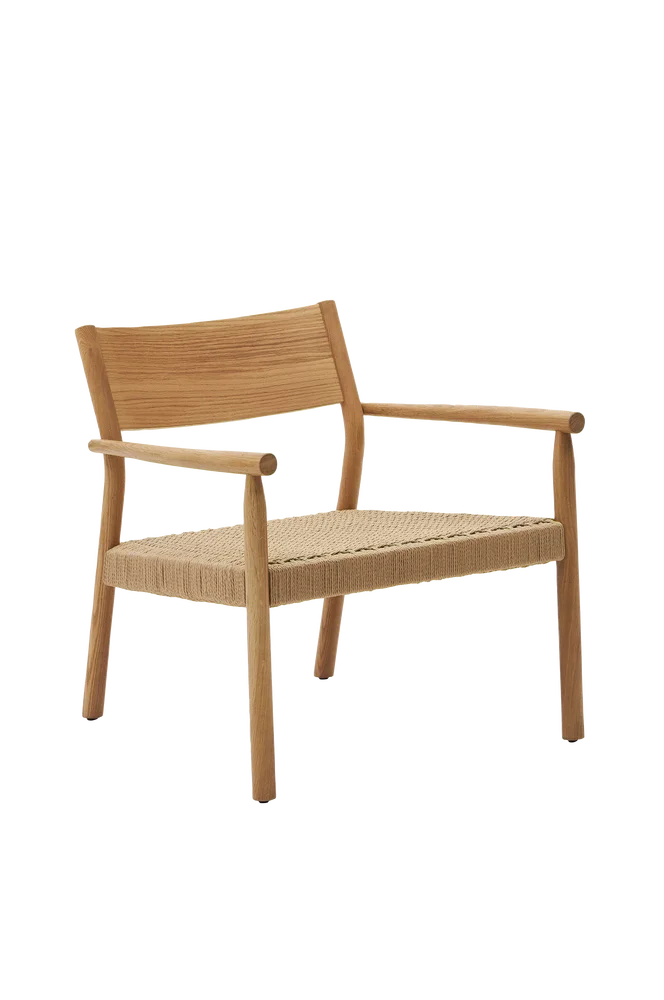 Stol med armlener Yalia – Brun m v:4934373 Stol med armlener Yalia – Brun m v:4934373