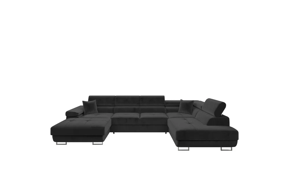 Gabina Sofa med Divan og Sjeselong 4-seter v:4079038