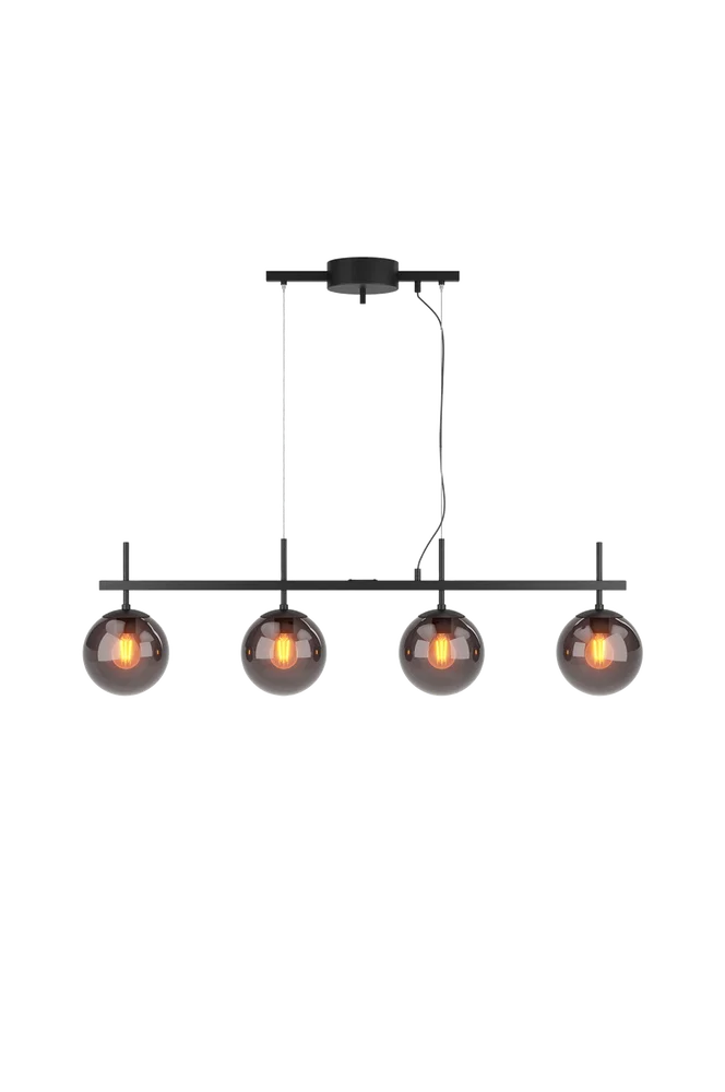 Taklampe Boyle - Svart - Belysning | m v:8280063