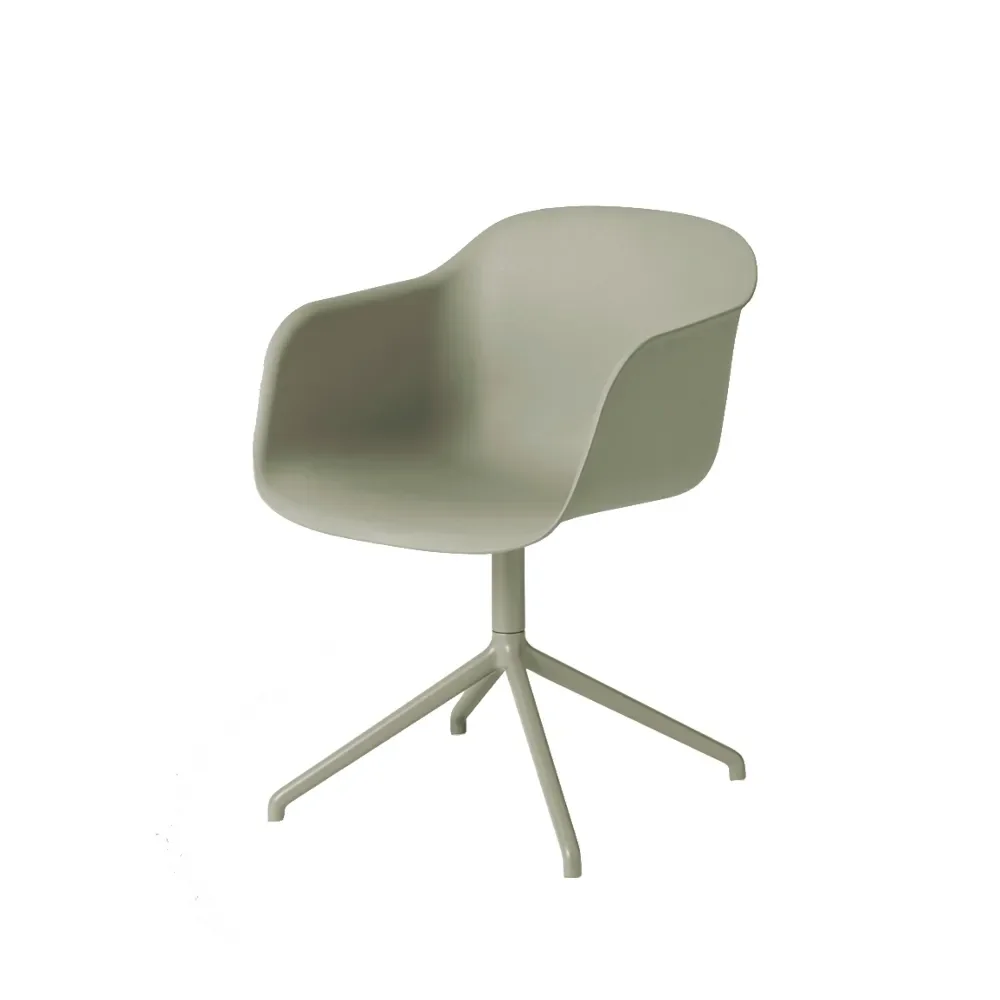 Fiber armchair med dreibar kontorfot som kan svinges v:6758809 Fiber armchair med dreibar kontorfot som kan svinges v:6758809