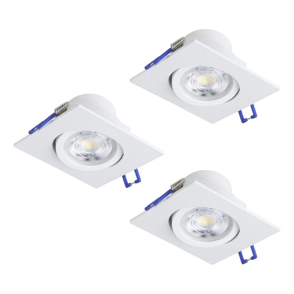 Innfelt lampe Saliceto 88×88 mm 4000K Sett av 3 v:6510663 Innfelt lampe Saliceto 88×88 mm 4000K Sett av 3 v:6510663