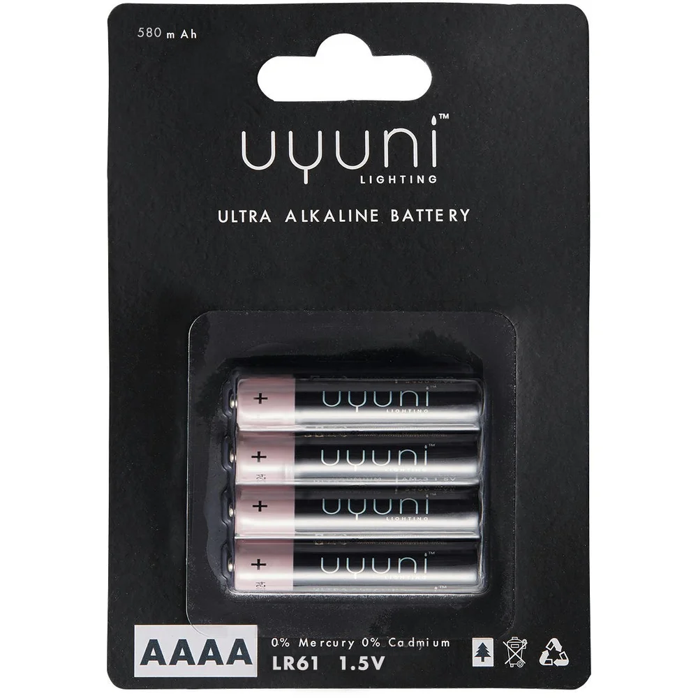AAAA Battery 1,5V 580mAh, 4-pack v:3380410
