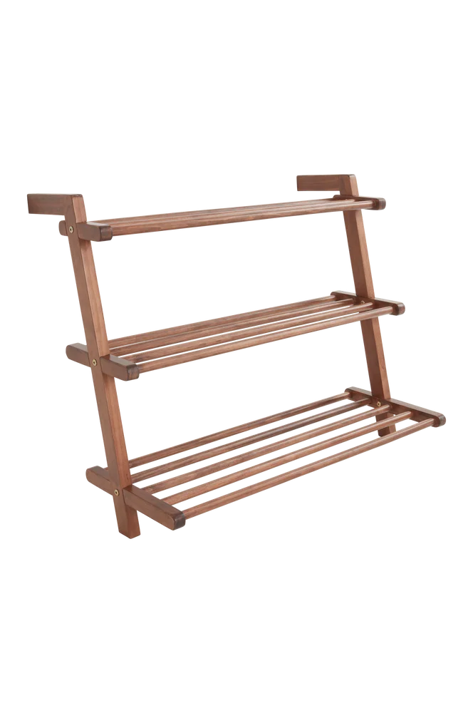 EDDISON skohylle 80 cm – Brun m v:8526830