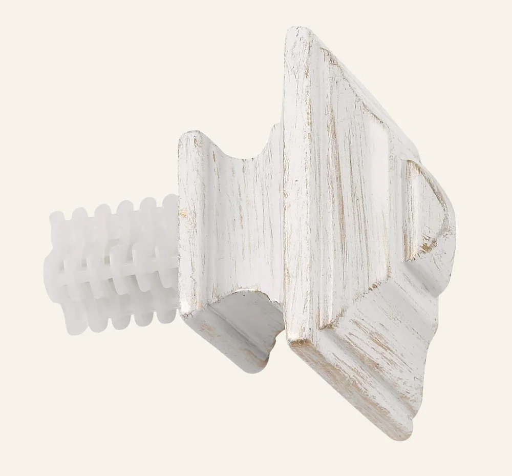 Endestykke 2pk hvit – 13/16 mm v:4190452