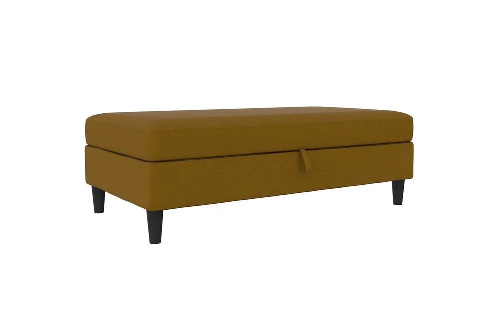 Osmaner/Krakk Hartford Gul, Linstoffutseende (100 % polyester) v:1927908