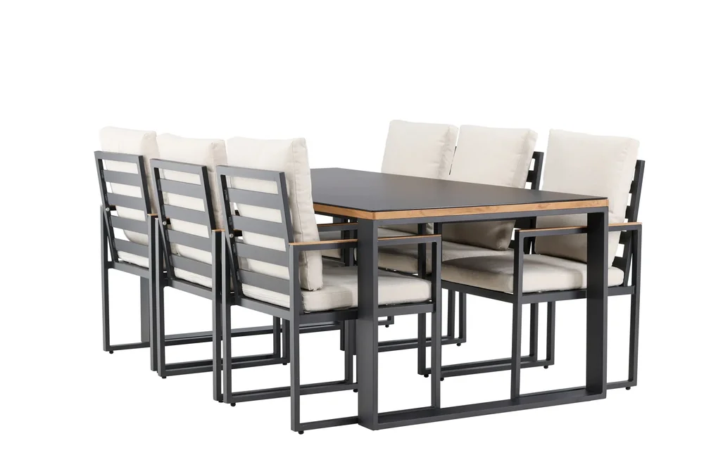 Aspvik Spisegruppe 200×100 cm v:1049872 Aspvik Spisegruppe 200×100 cm v:1049872