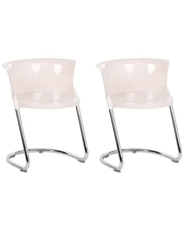 Sett med 2 spisestoler OSHKOSH Off white v:4024453