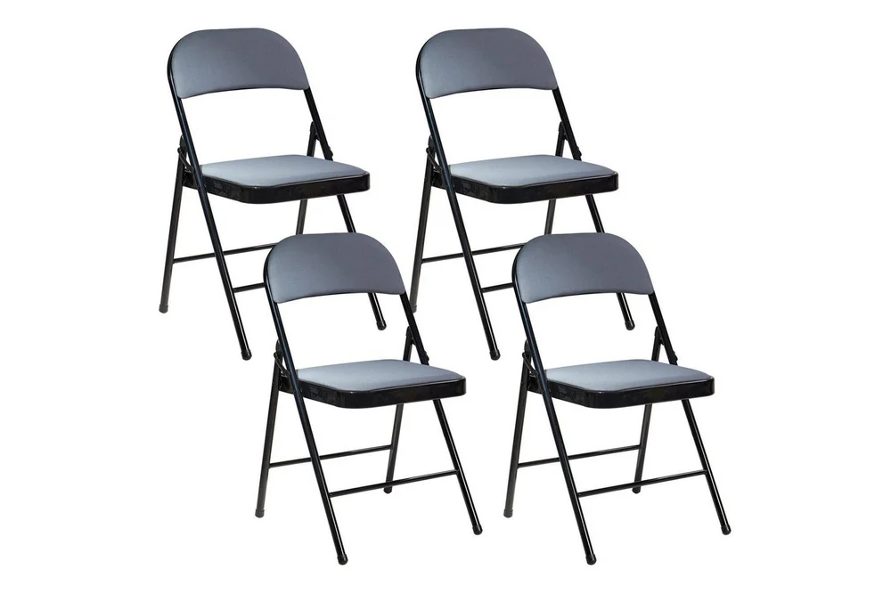 Klappstol Grå, Svart v:1814423 Klappstol Grå, Svart v:1814423