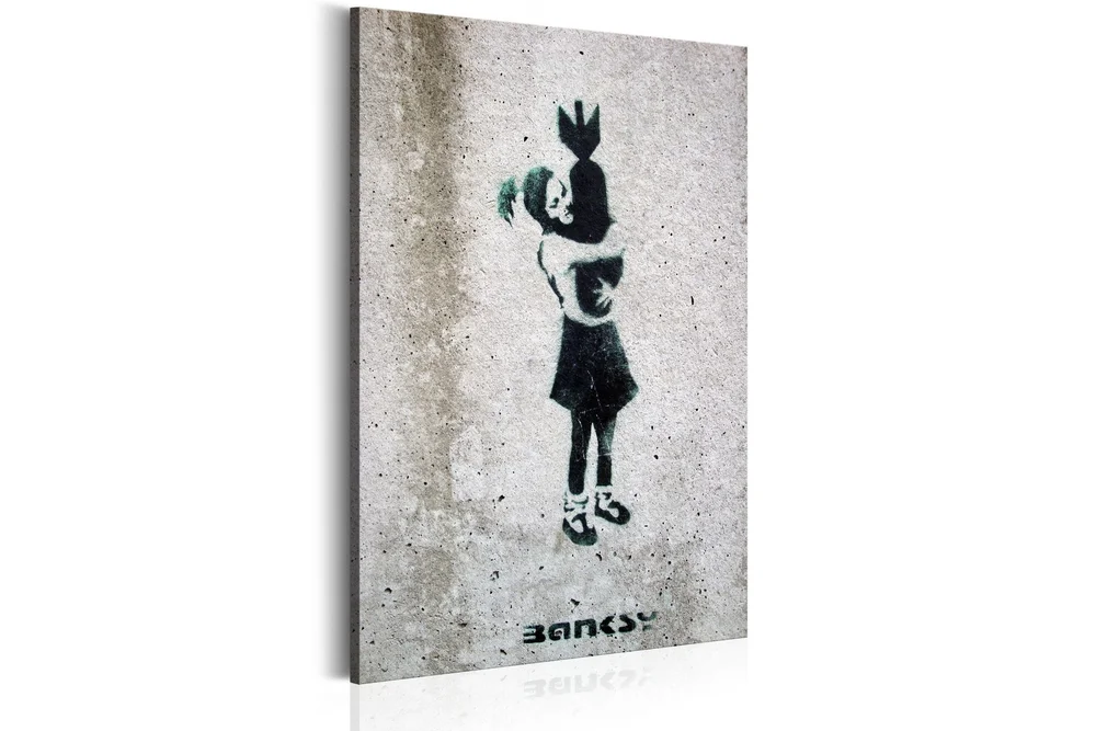 Bilde Bomb Hugger By Banksy 40×60 v:9751958 Bilde Bomb Hugger By Banksy 40×60 v:9751958