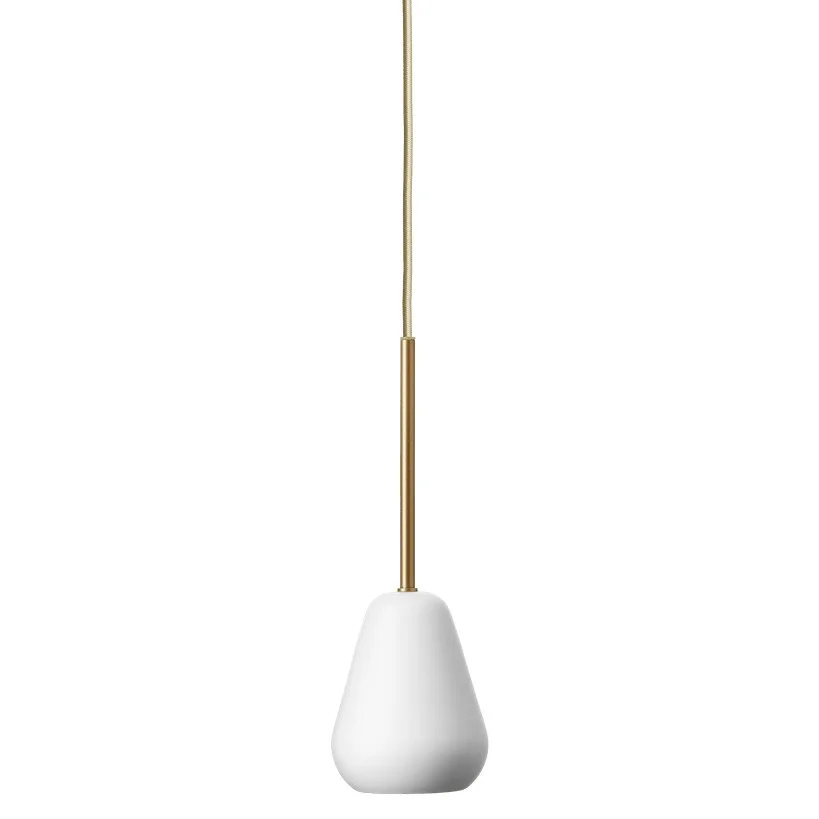 Anoli Spot Pendel, Hvit / Nordic Gold v:5107089