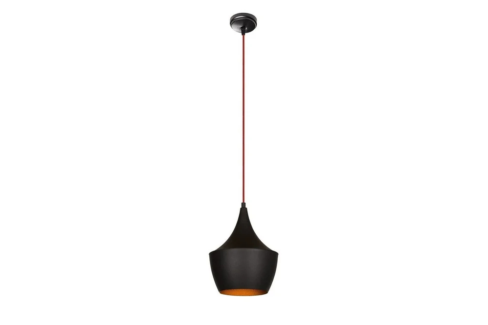 Taklampe Mangol Svart / Rød Diameter: 23 cm v:8897791
