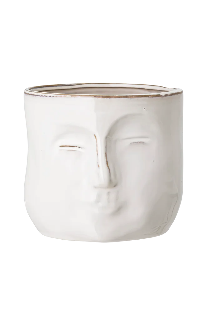 Blomsterpotte Ignacia – Hvit – Dekor | m v:9731263