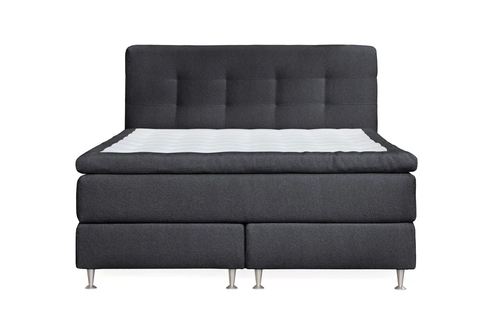 Oslo Lyx Sengpakke Kontinentalseng 160x200 cm Knappet Sengegavl v:7506855