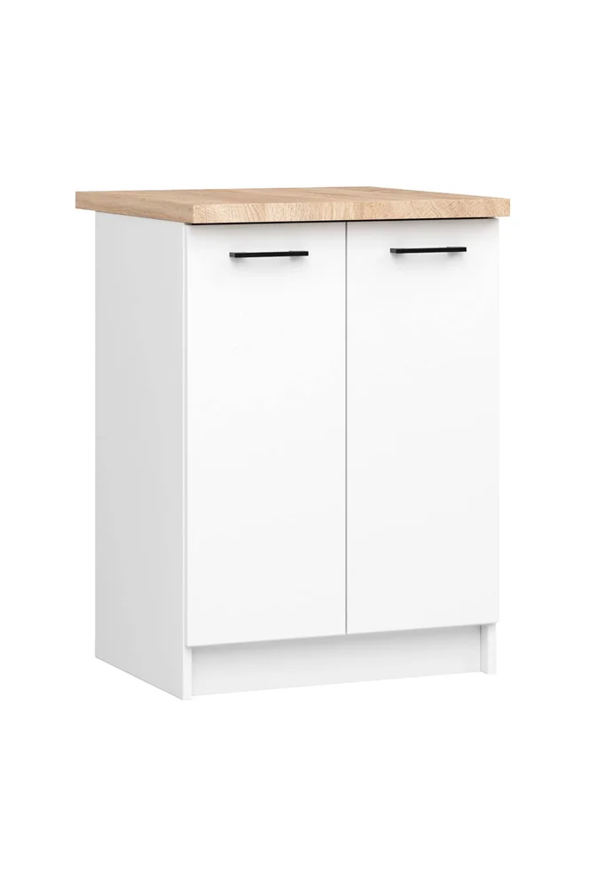 Akord Oliwia Base kjøkkenskap - Hvit m v:6542984