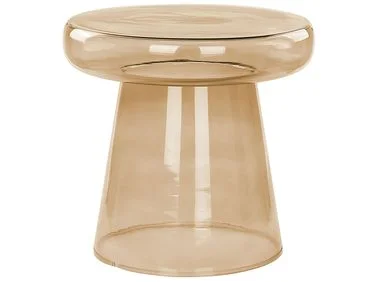 Sidebord CALDERA Glass Gullbrun v:6425561