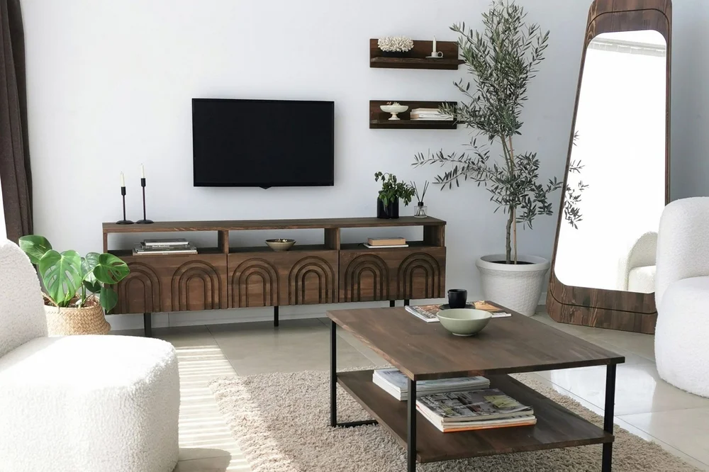 Andifli Tv-møbelsett 50×15 cm v:4037305 Andifli Tv-møbelsett 50×15 cm v:4037305