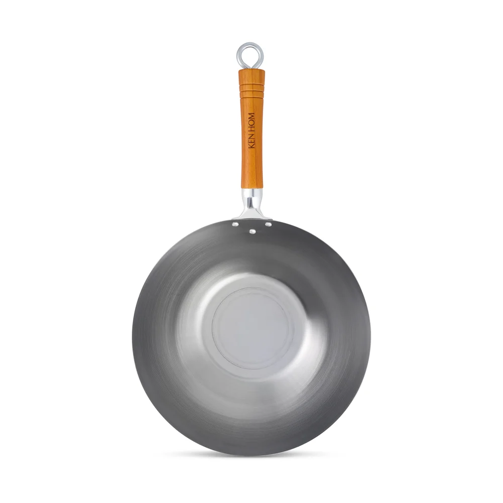 Ken Hom Classic Carbon wokpanne Ø32 cm v:8375372 Ken Hom Classic Carbon wokpanne Ø32 cm v:8375372