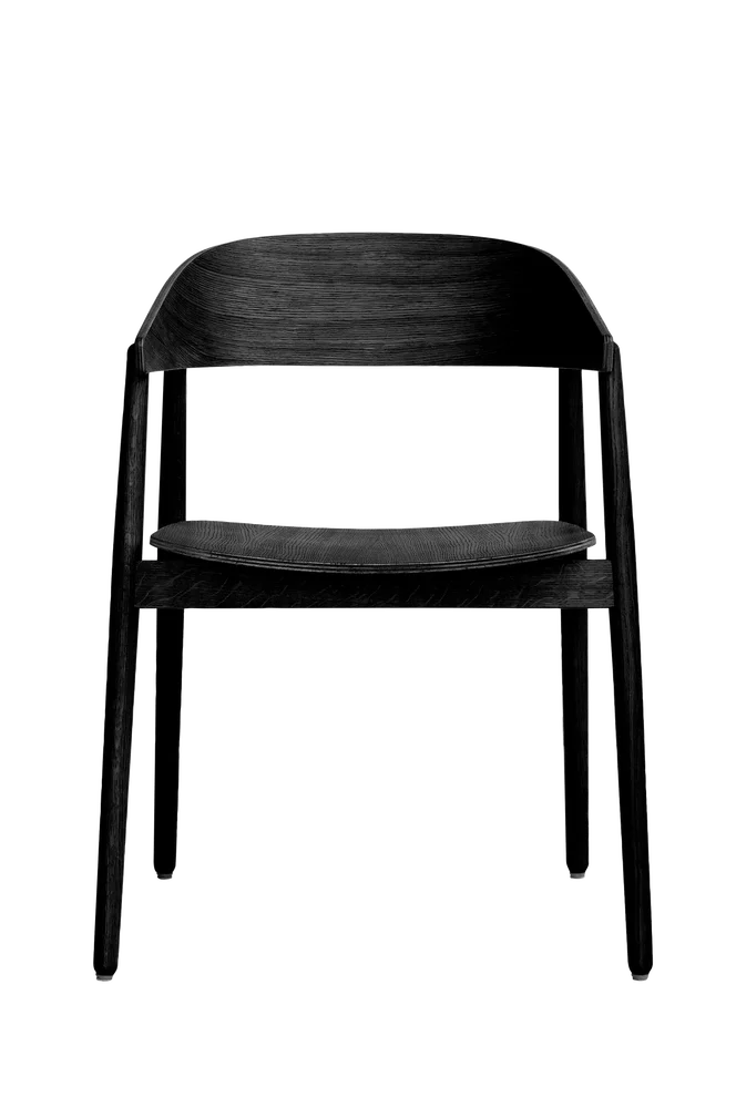 AC2 Stol med armlener 2-pakning – Svart m v:5057728