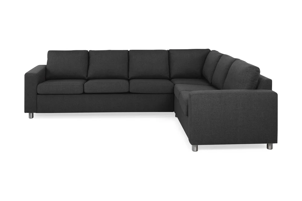 Crazy 5-seters Vendbar L-formet Large Hjørnesofa i Stoff v:1252793