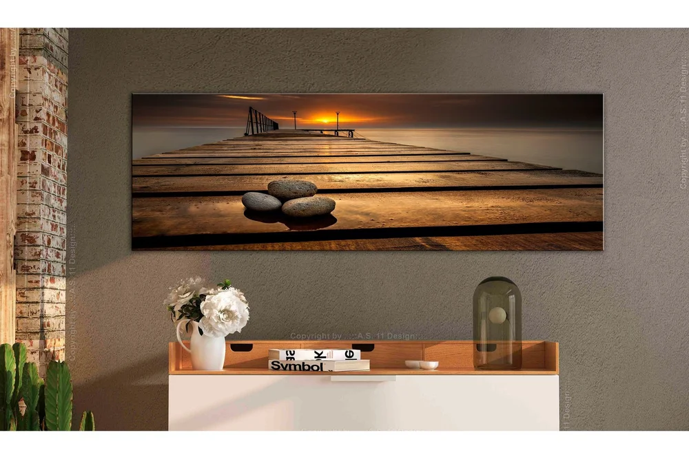 Tavla Stones on the Pier 135x45 v:2280551
